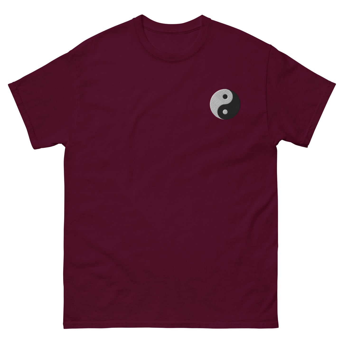 Men's Embroidered Yin and Yang Tee