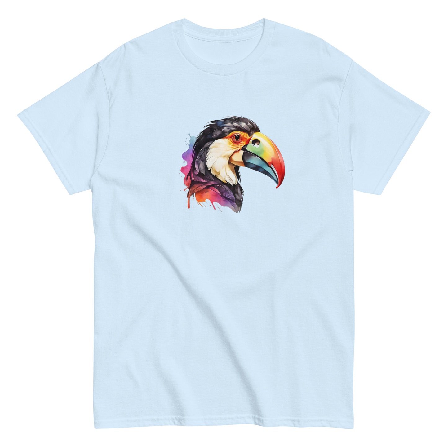 Water Paint Toucan Men's Tee