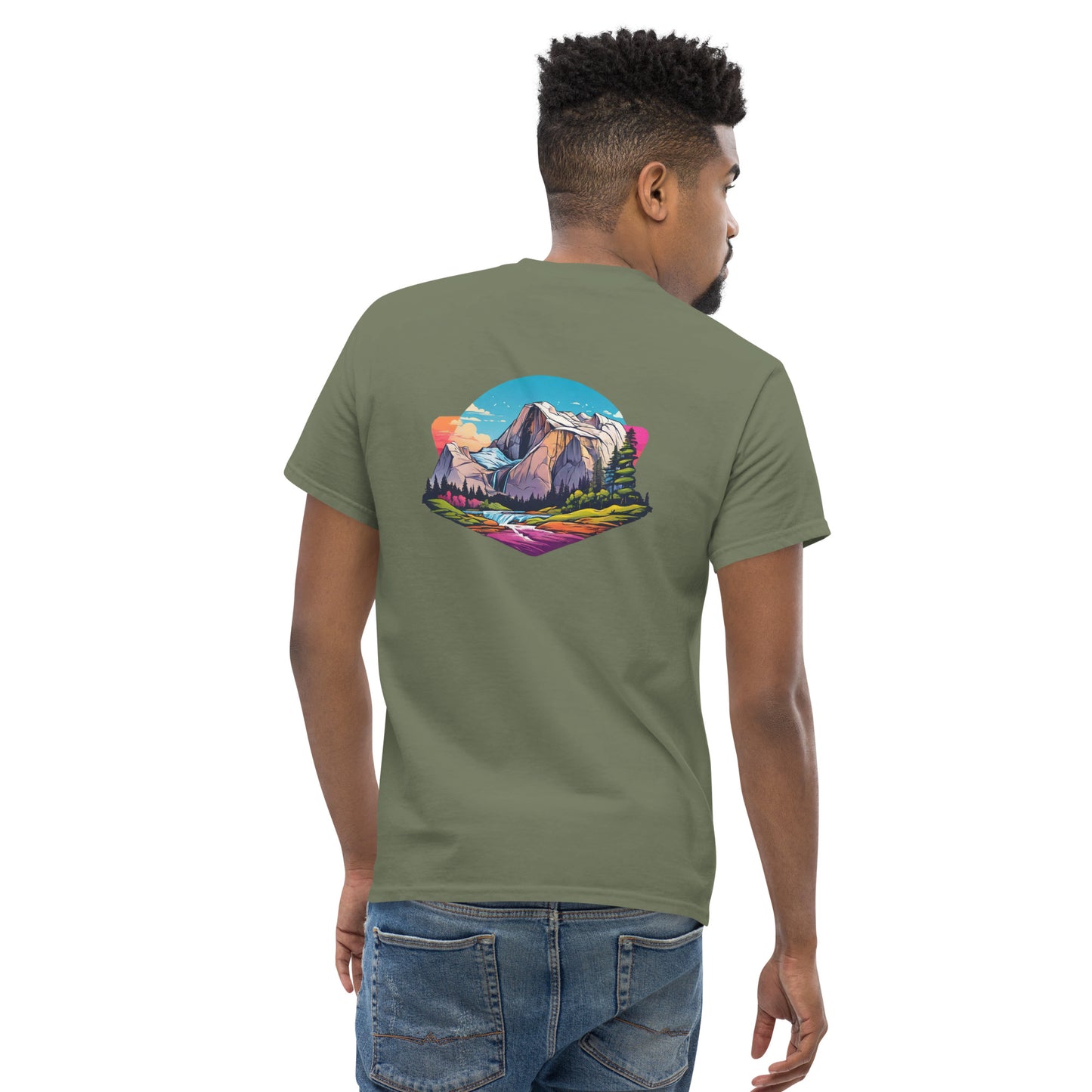 Colorful Mountain Men's Tee