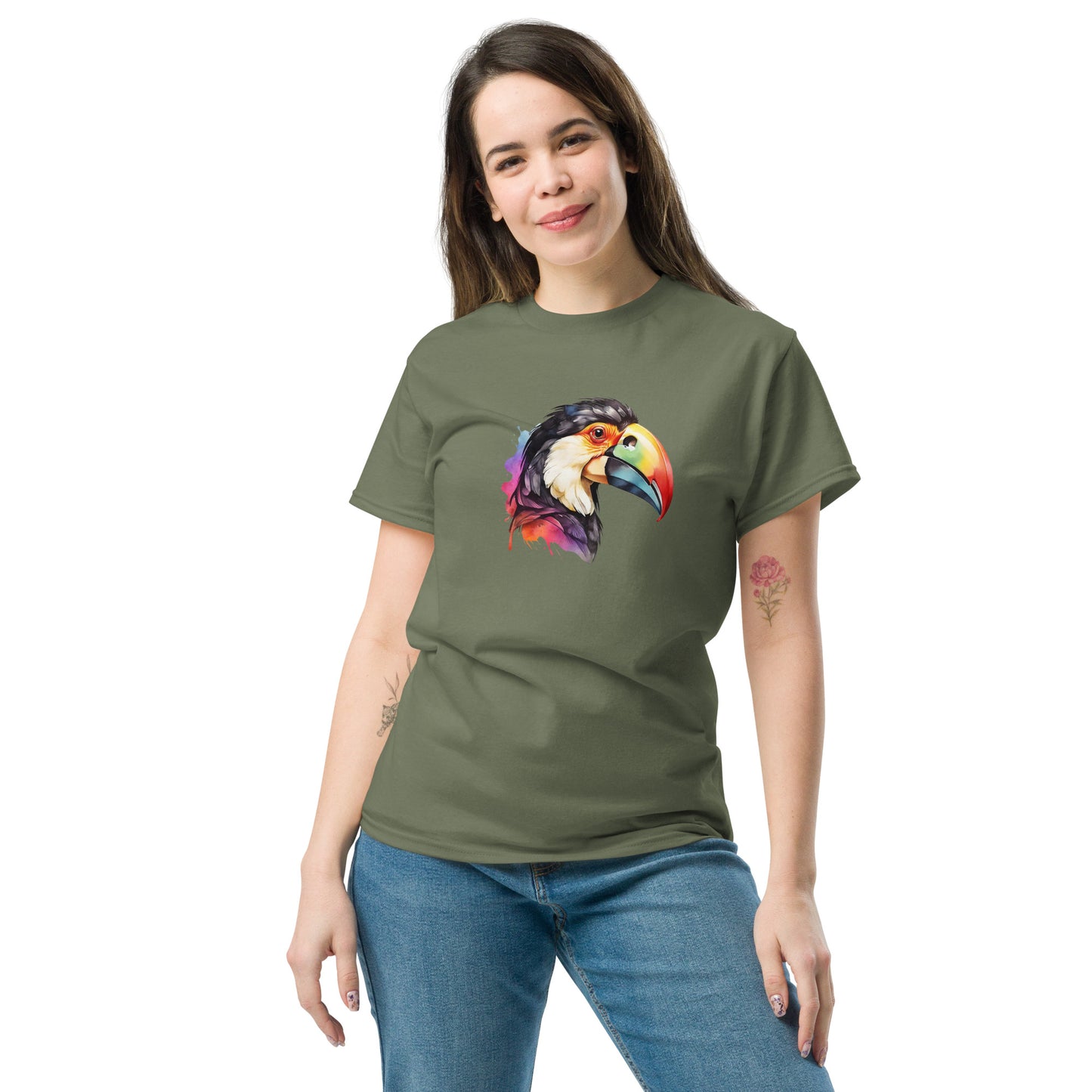 Water Color Toucan Women's Tee