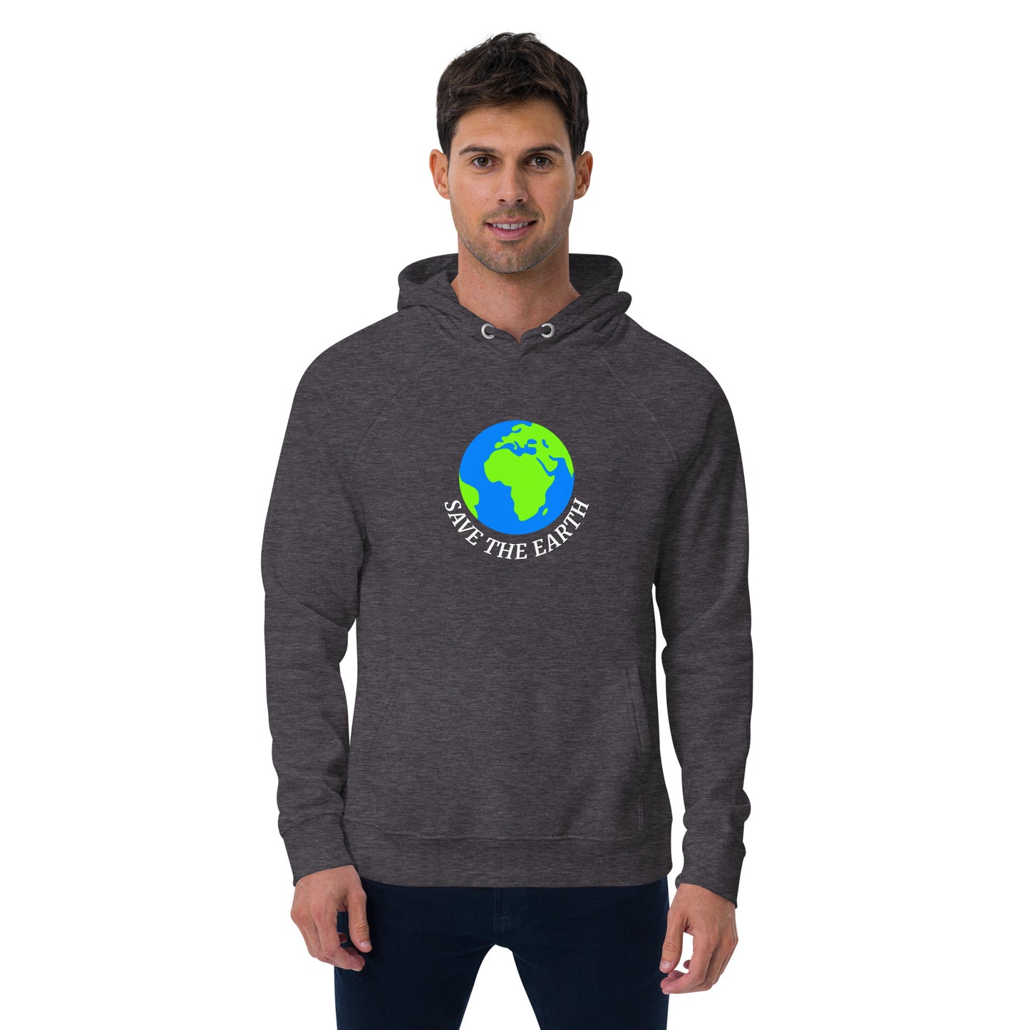 Men's Save the World Eco Raglan Hoodie