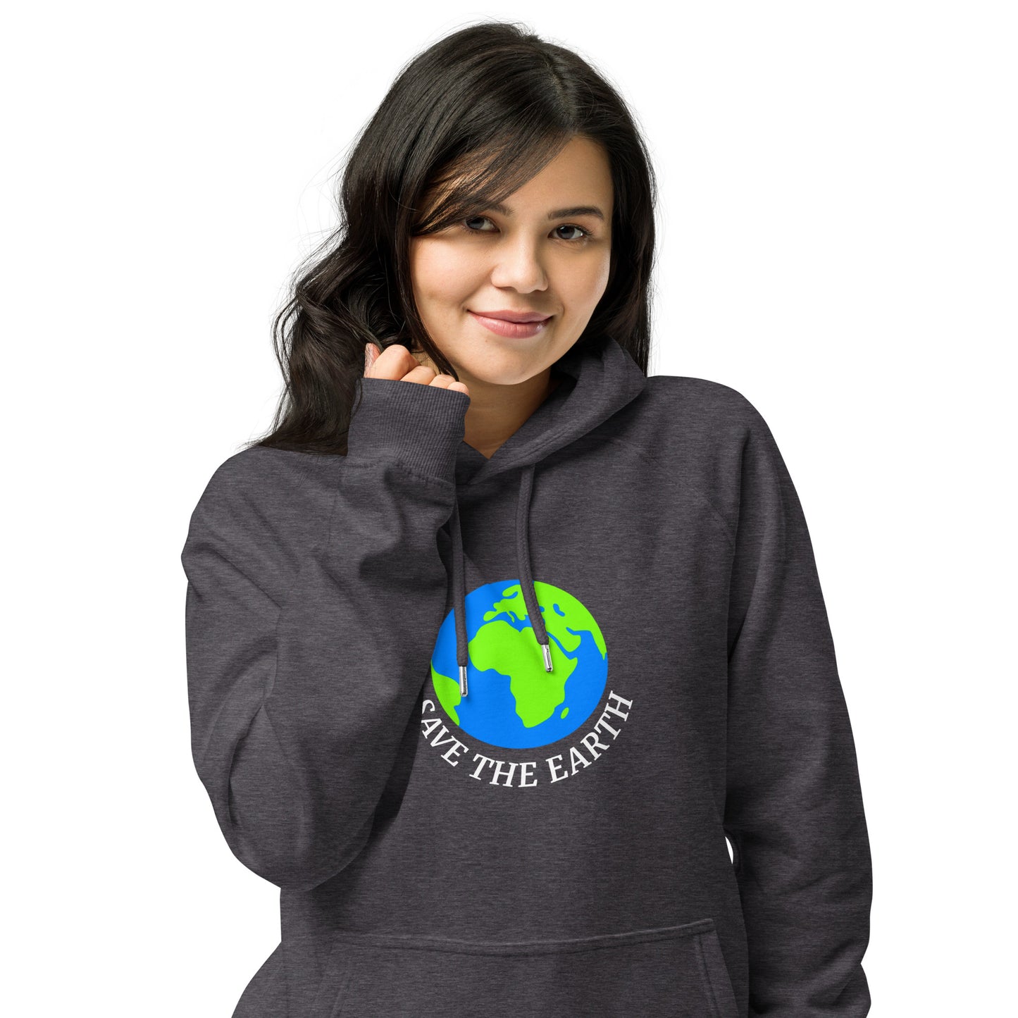 Women's Save The World Eco Raglan Hoodie