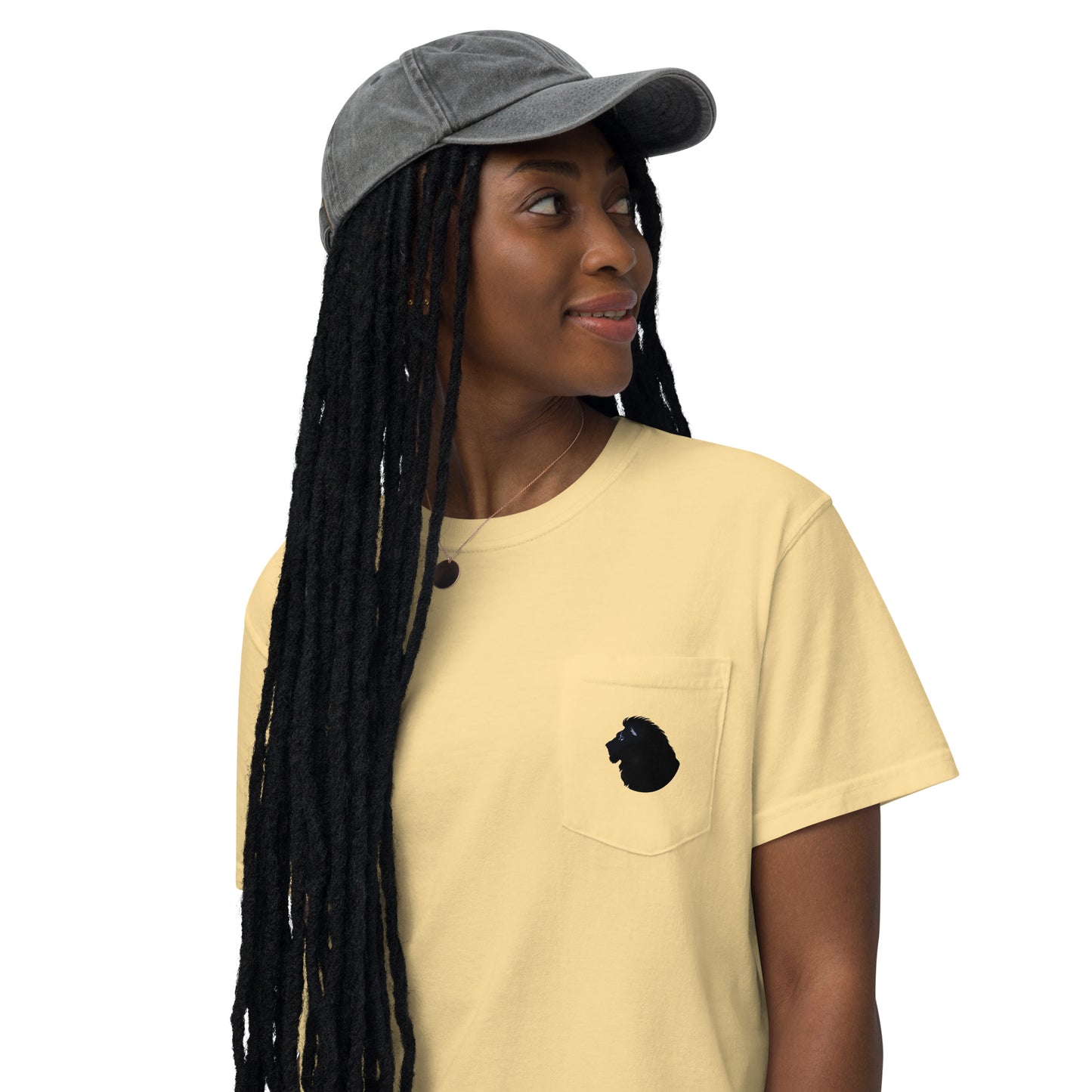 Women's Leo's Brand Pocket t-shirt