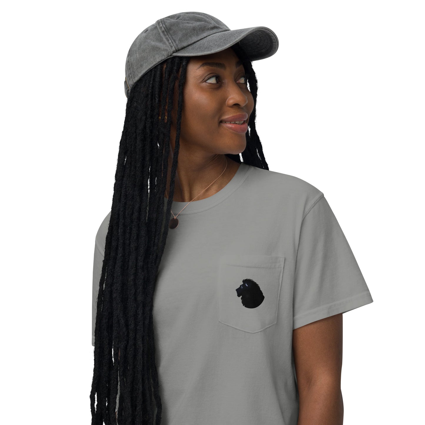 Women's Leo's Brand Pocket t-shirt