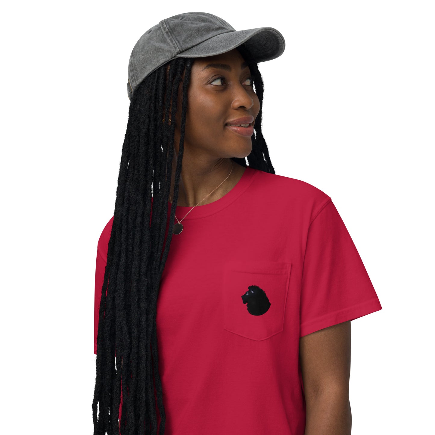 Women's Leo's Brand Pocket t-shirt