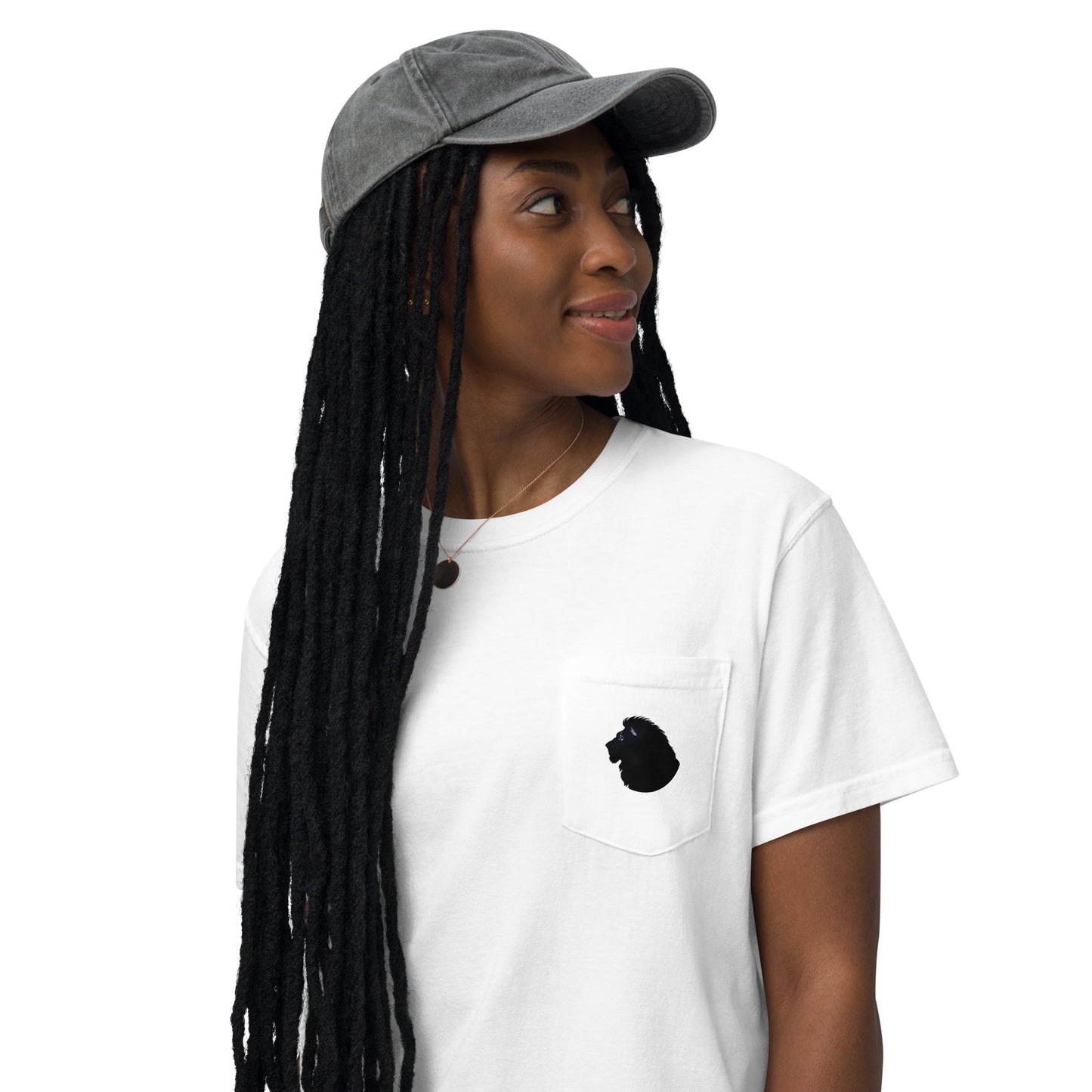 Women's Leo's Brand Pocket t-shirt