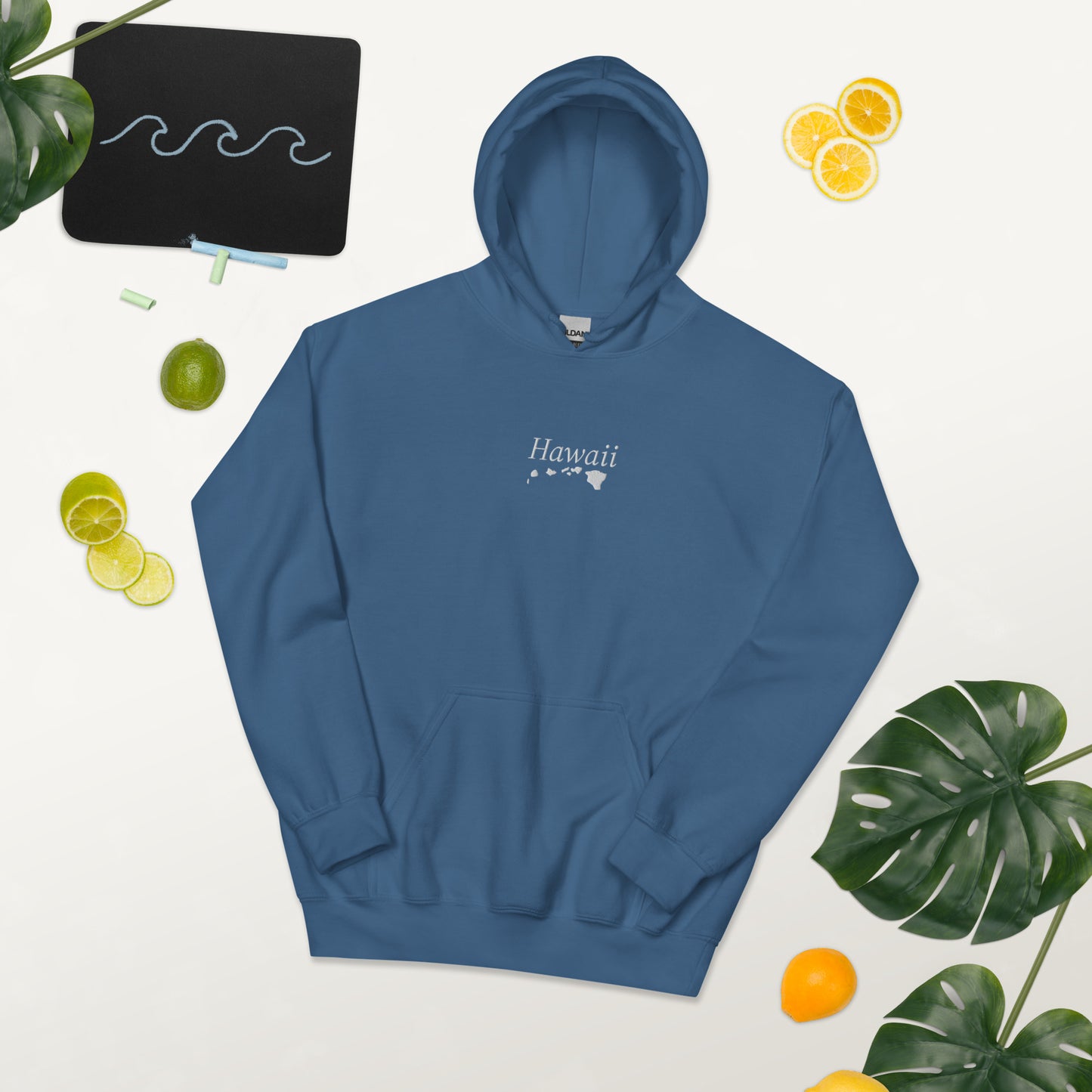 Hawaii Embroidered Hoodie