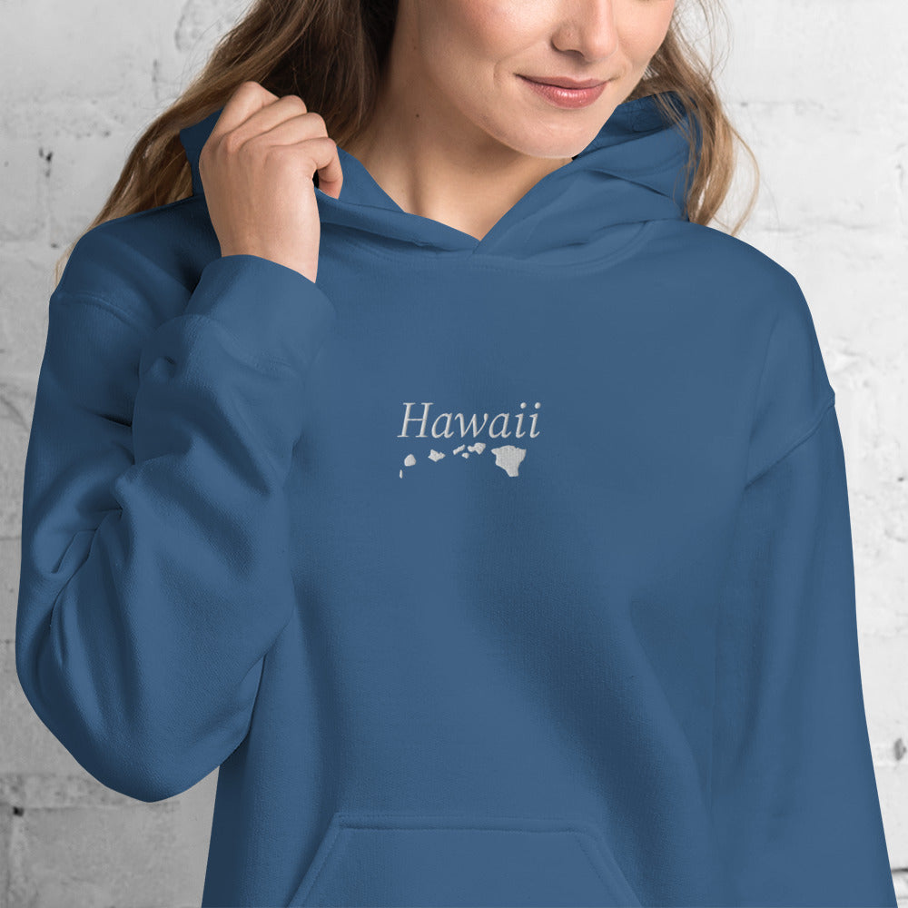 Hawaii Embroidered Hoodie