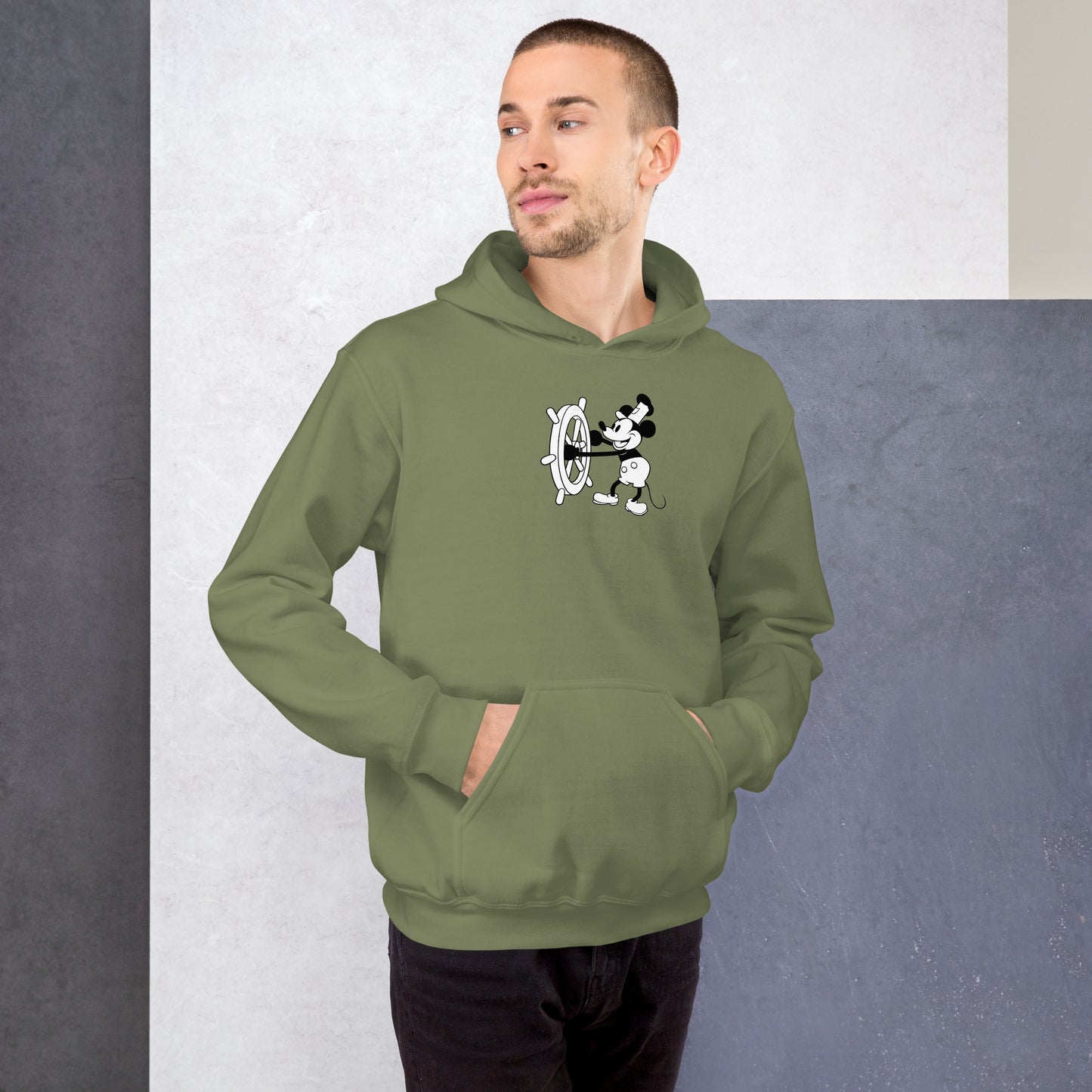 Men's Steamboat Willie Hoodie