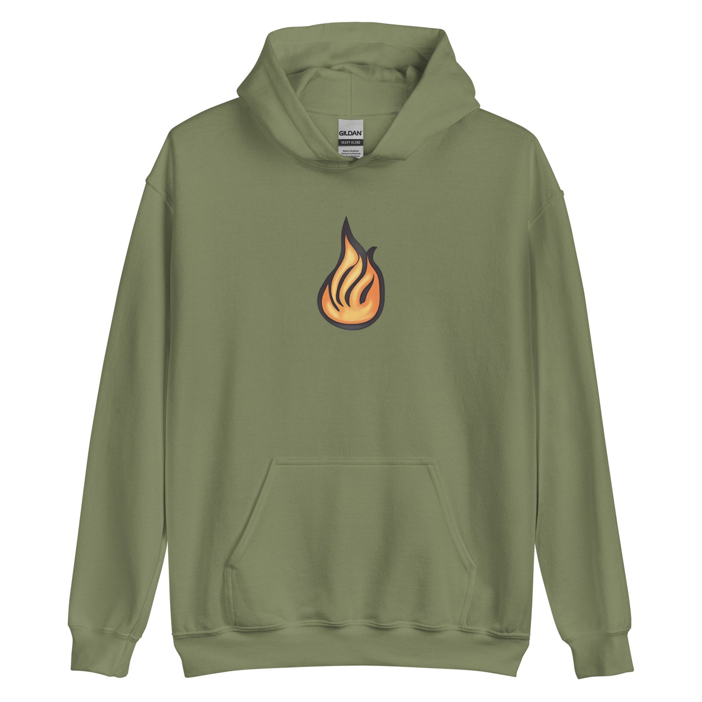 Men's Fire Hoodie