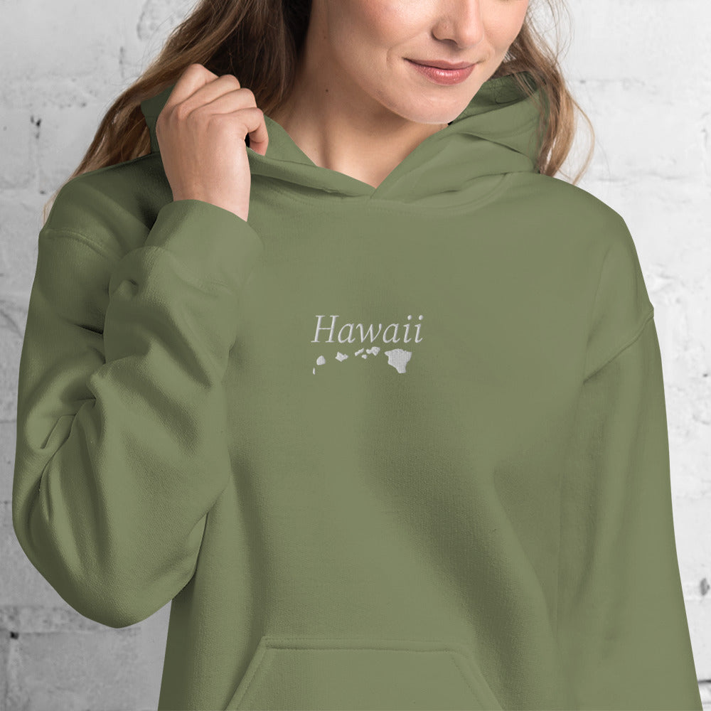 Hawaii Embroidered Hoodie