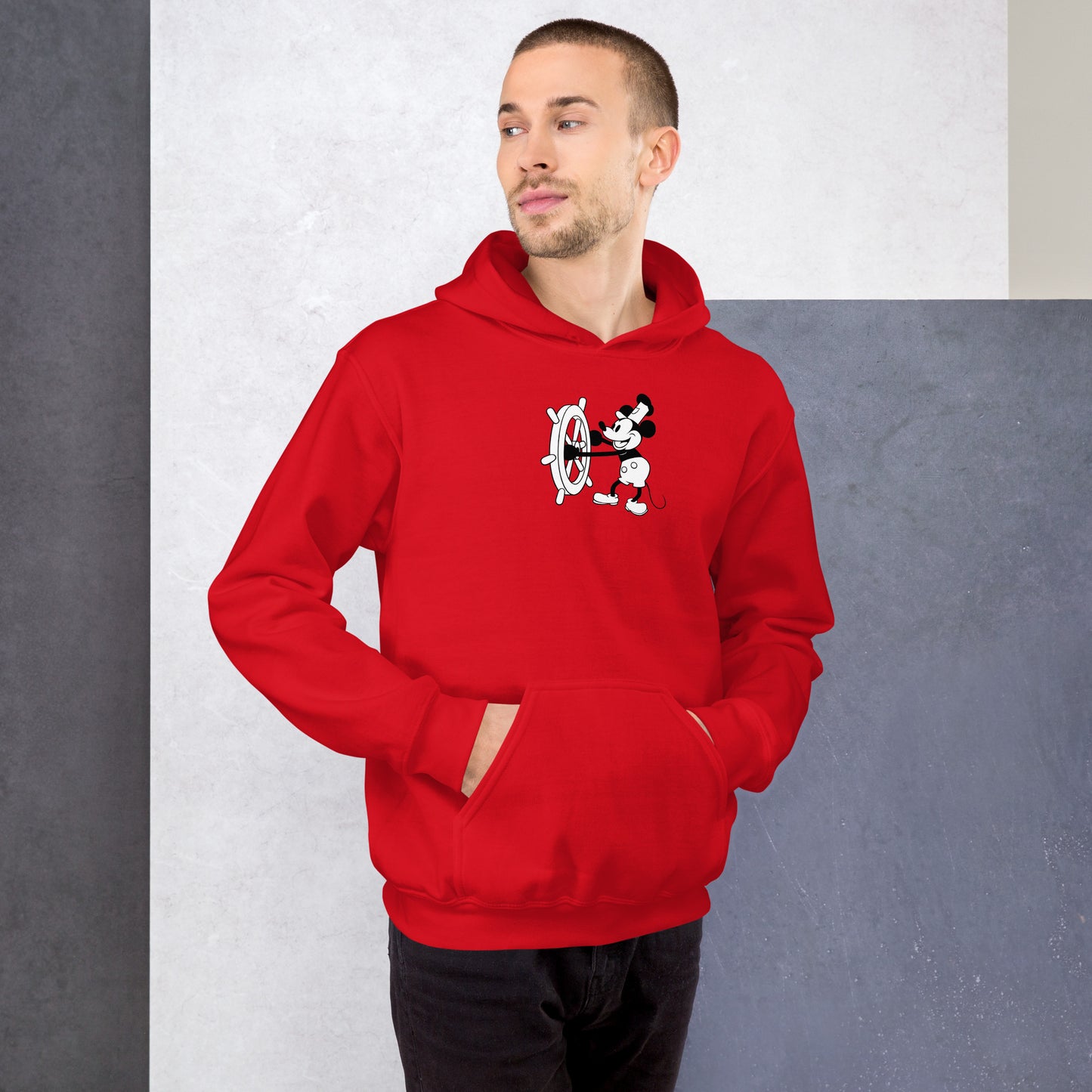 Men's Steamboat Willie Hoodie