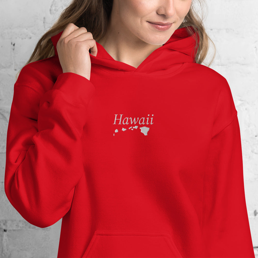 Hawaii Embroidered Hoodie