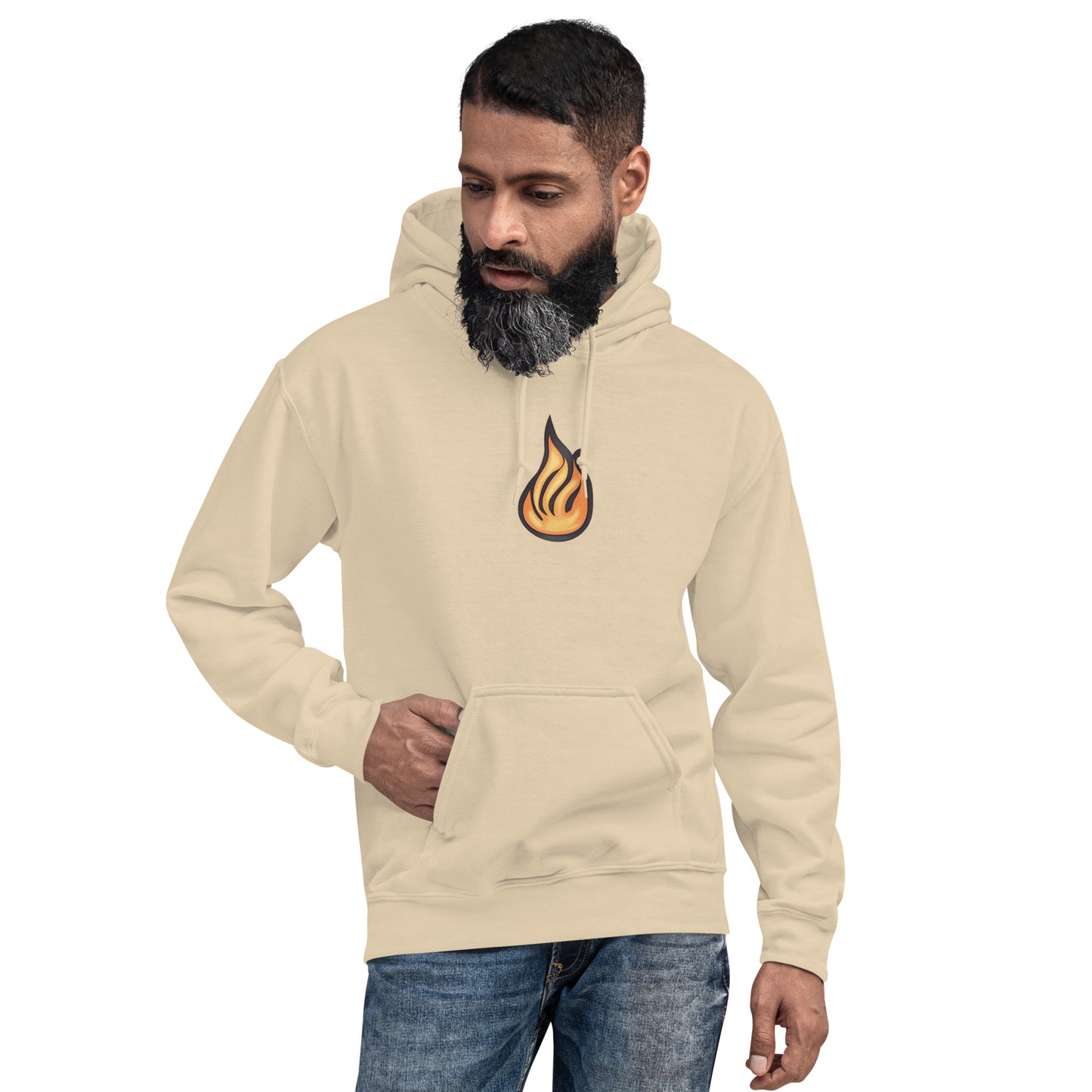 Men's Fire Hoodie