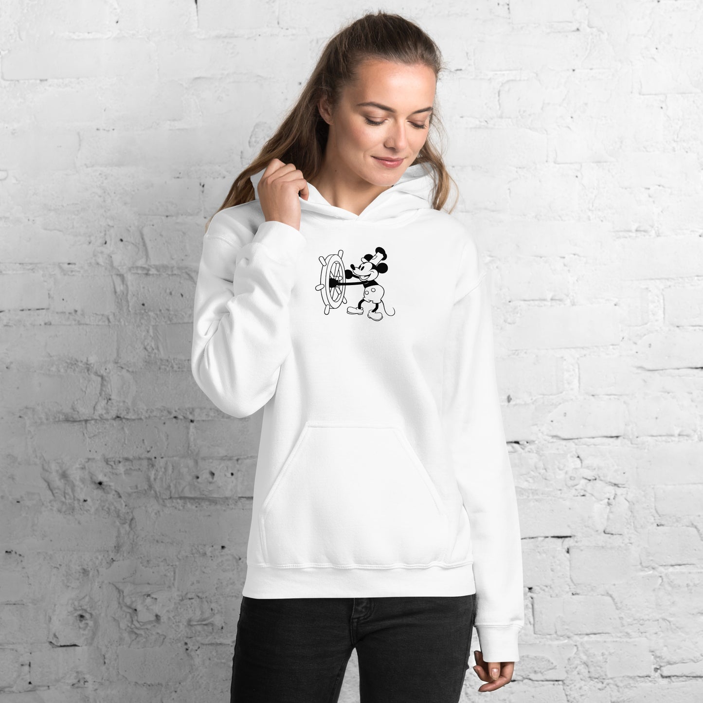 Women's Steamboat Willie Hoodie