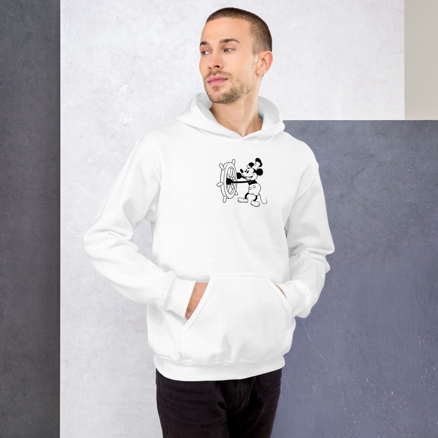 Men's Steamboat Willie Hoodie