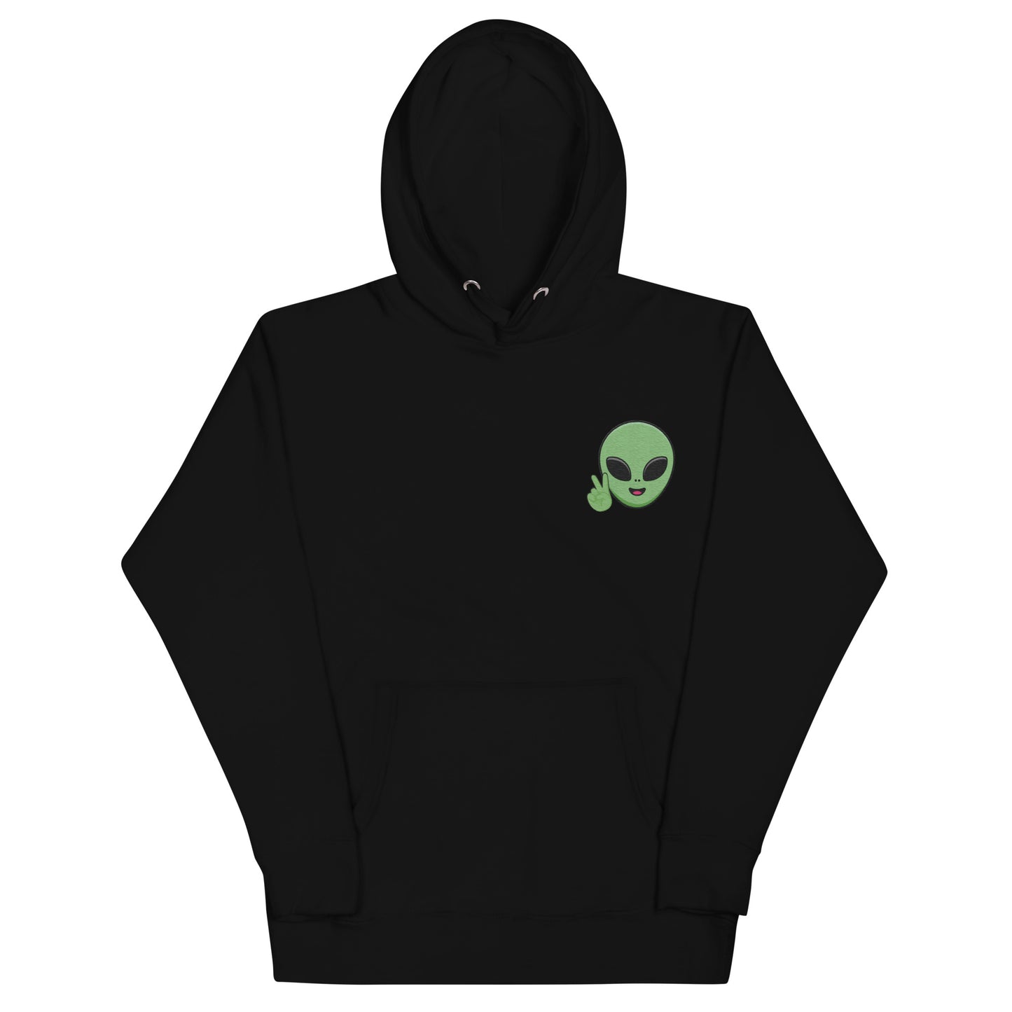 Men's Embroidered Alien Hoodie