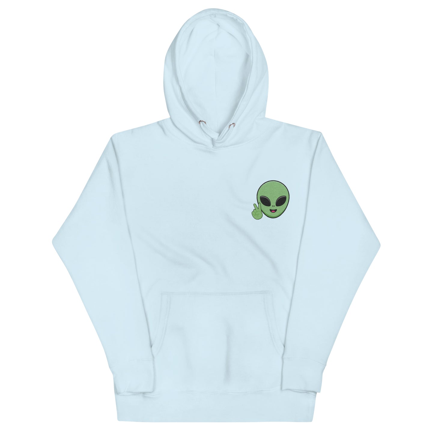 Men's Embroidered Alien Hoodie