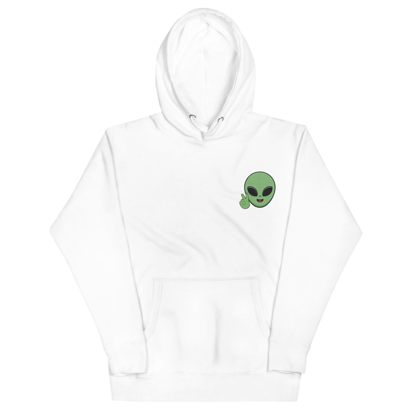 Men's Embroidered Alien Hoodie