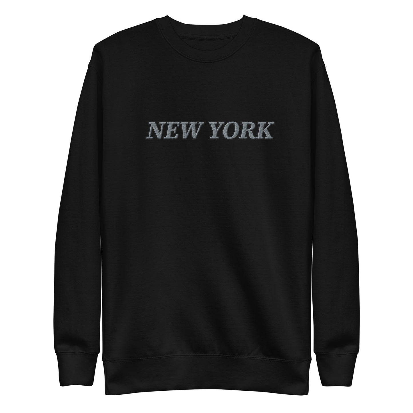 New York Premium Embroidered Sweatshirt