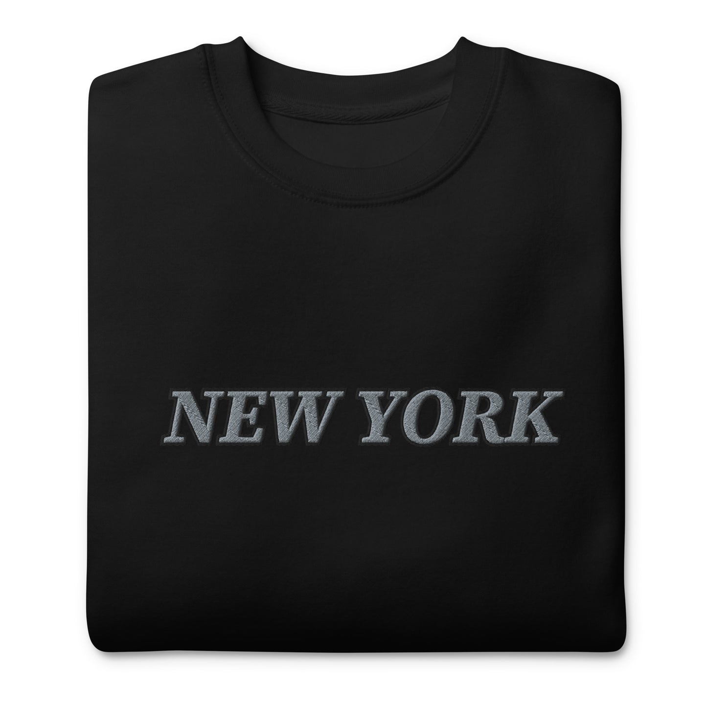 New York Premium Embroidered Sweatshirt