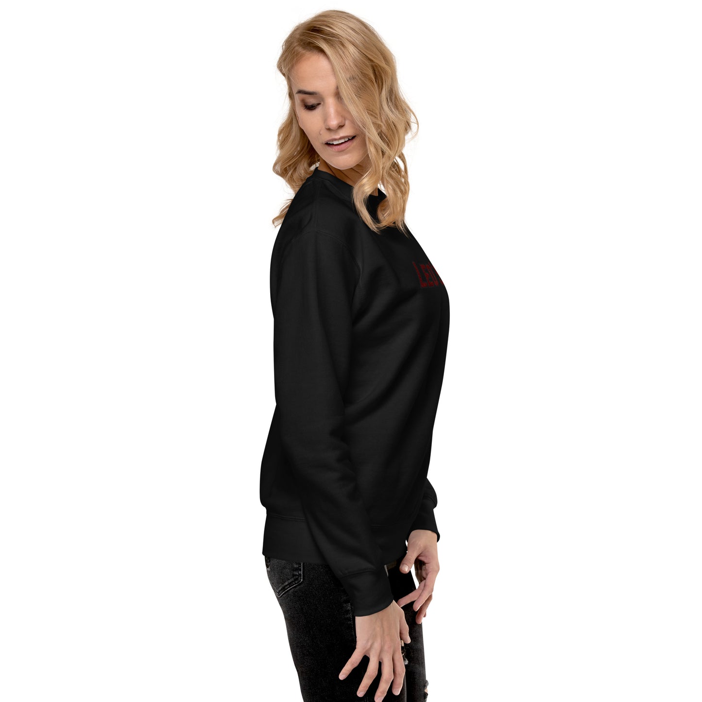 Women's Premium Embroidered Leo's Brand Sweatshirt