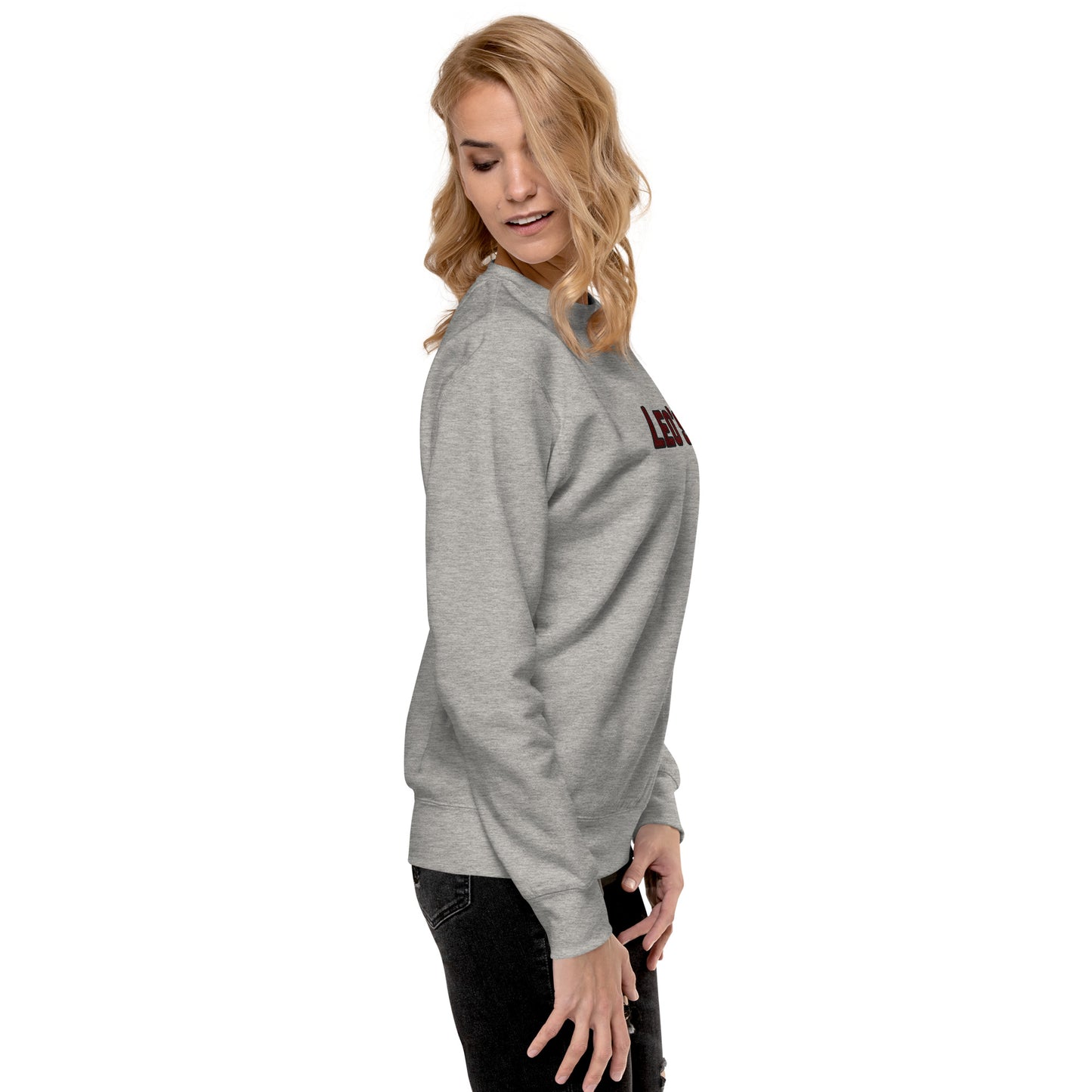 Women's Premium Embroidered Leo's Brand Sweatshirt