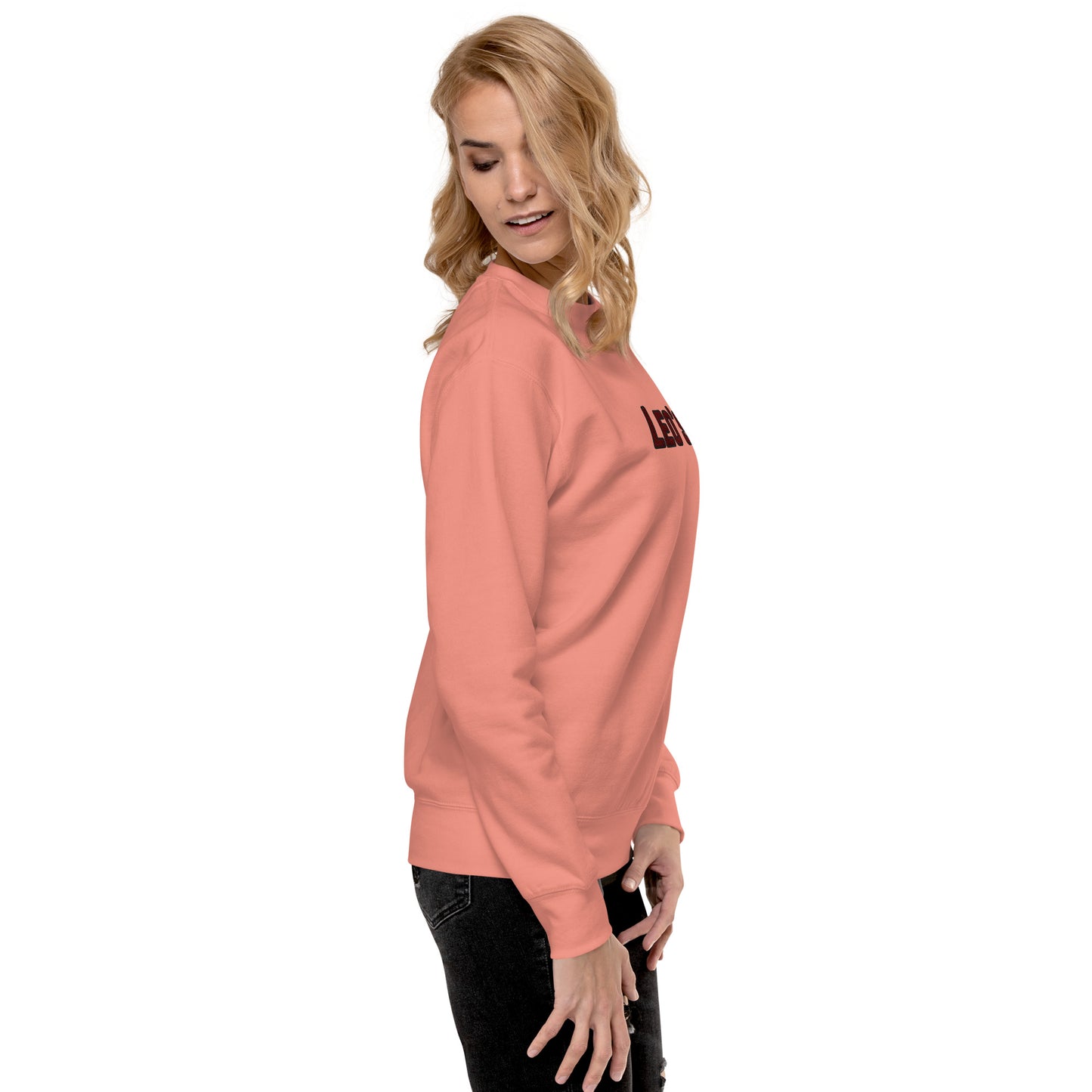 Women's Premium Embroidered Leo's Brand Sweatshirt