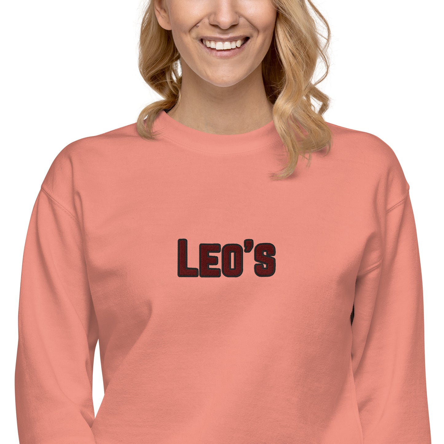 Women's Premium Embroidered Leo's Brand Sweatshirt