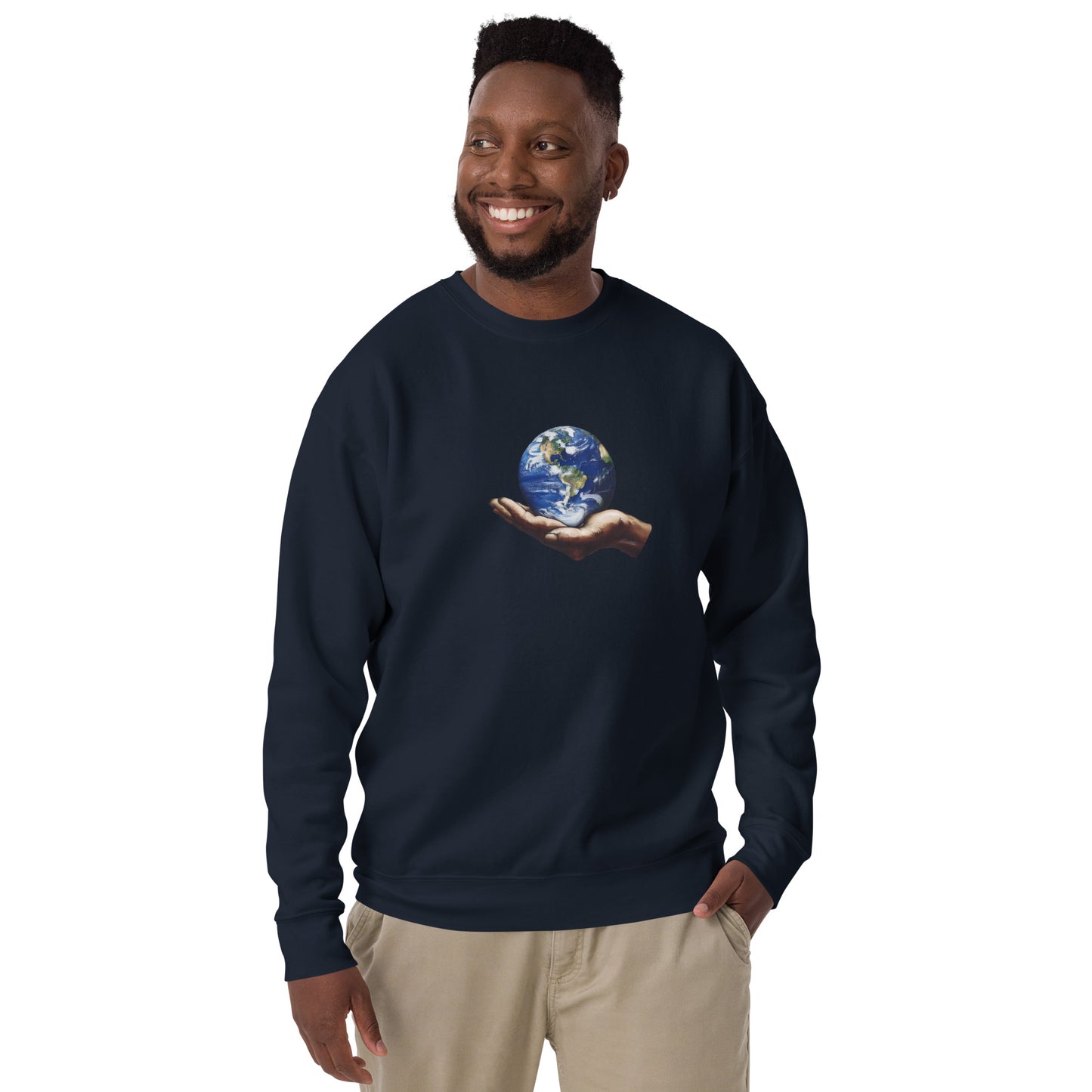 Worlds In The Palm of Your Hand  | Men's Sweatshirt