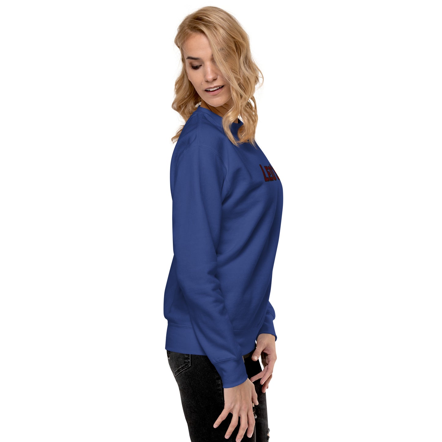 Women's Premium Embroidered Leo's Brand Sweatshirt