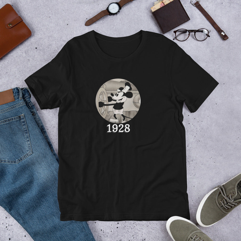 Men's Steamboat Willie 1928 Tee