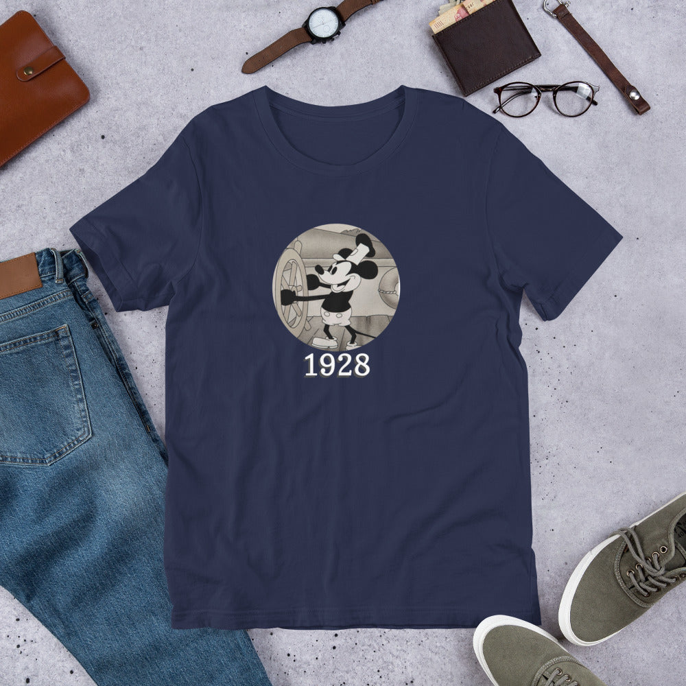 Men's Steamboat Willie 1928 Tee