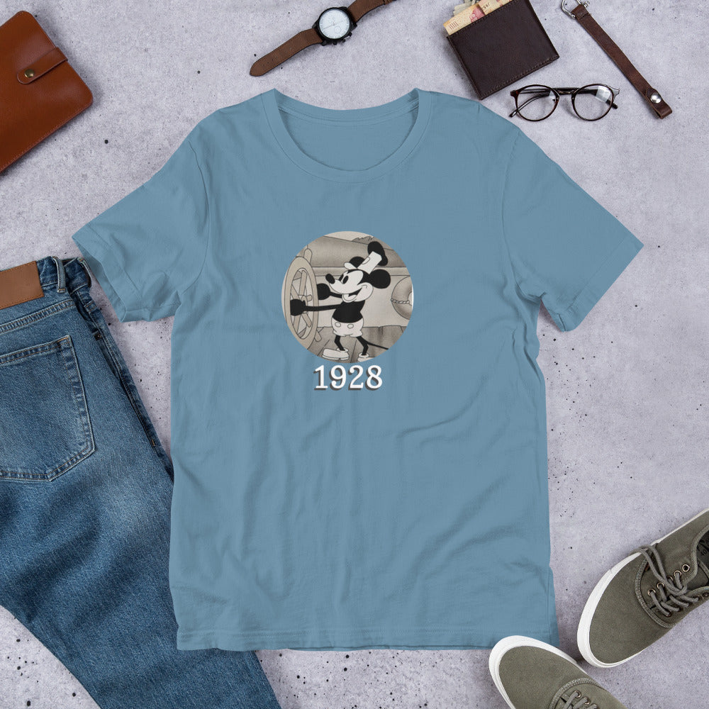 Men's Steamboat Willie 1928 Tee