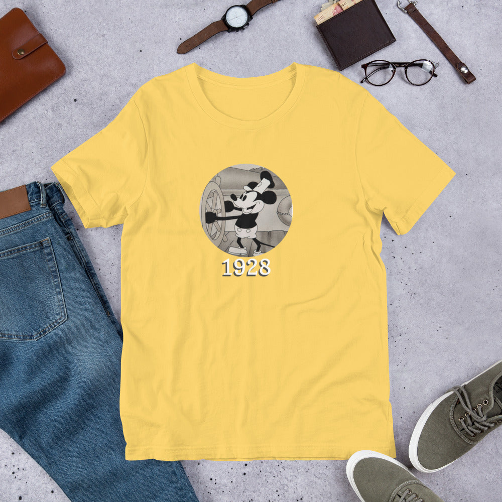 Men's Steamboat Willie 1928 Tee