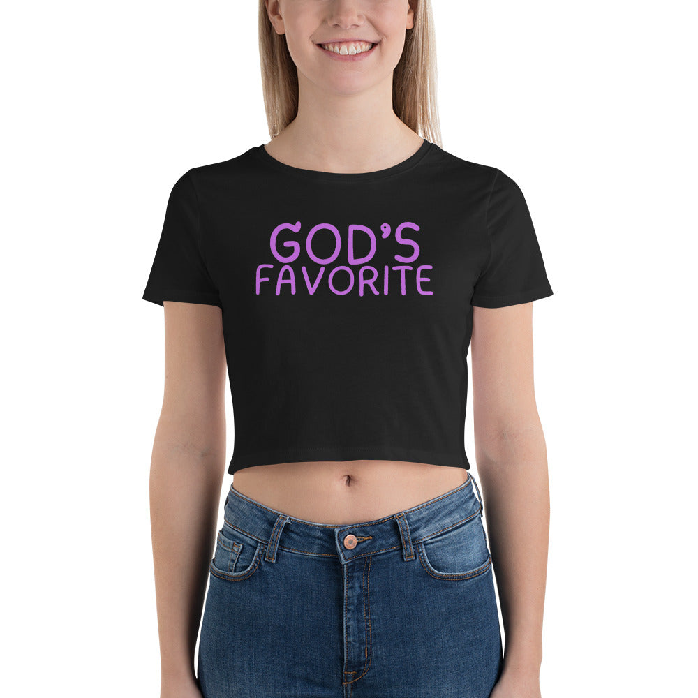 God's Favorite | Women’s Crop Tee