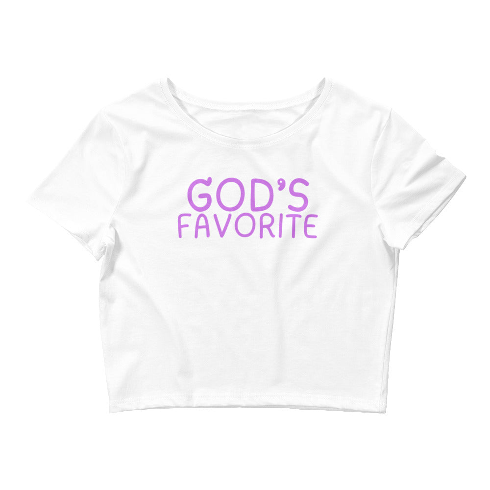 God's Favorite | Women’s Crop Tee