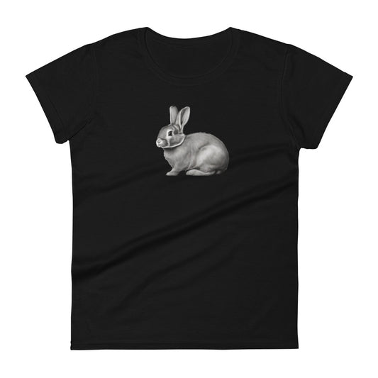 Women's Illustrated Bunny Shirt