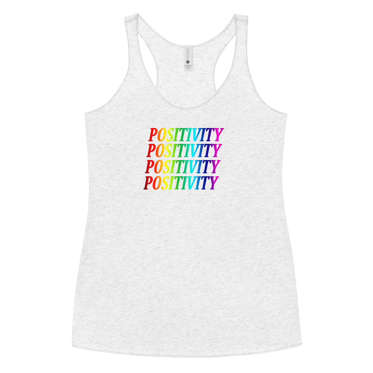 Women's Rainbow Positivity Tank