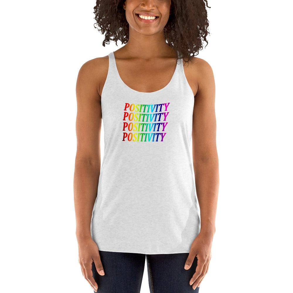 Women's Rainbow Positivity Tank