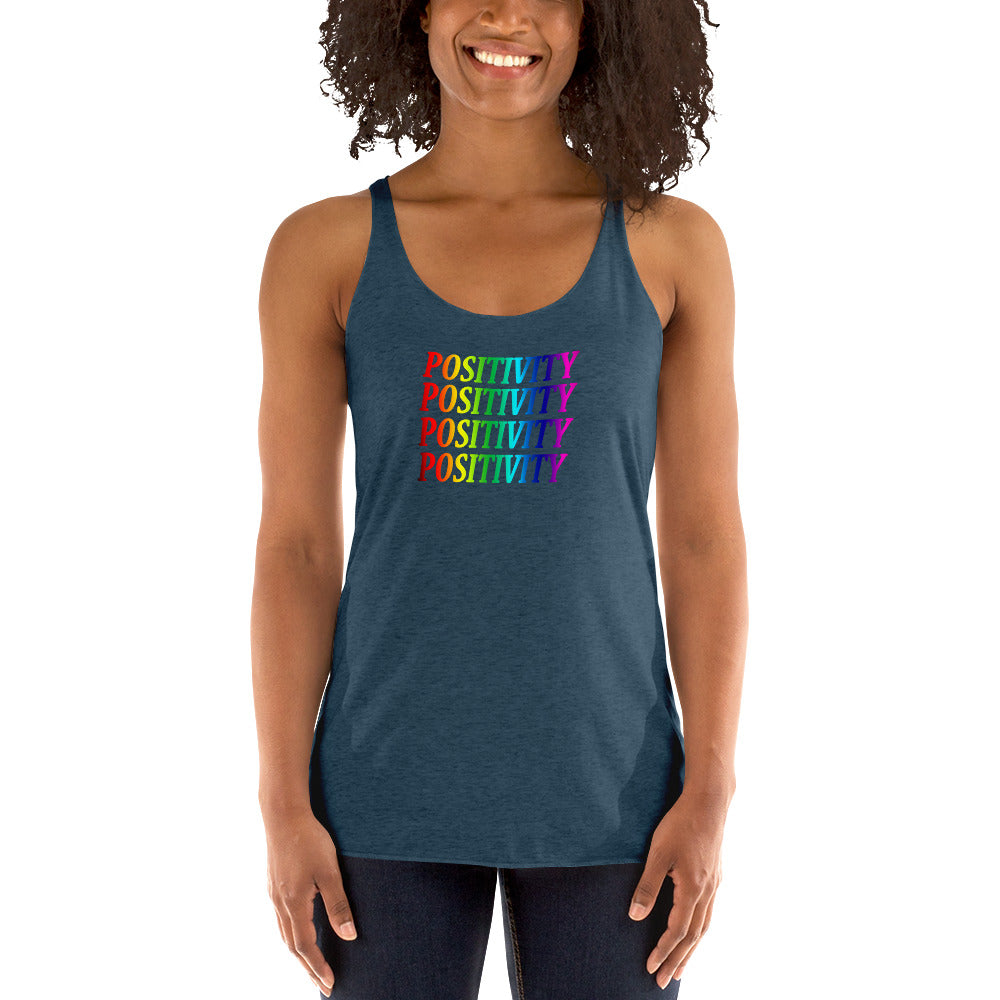 Women's Rainbow Positivity Tank